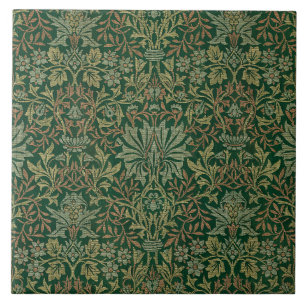 Carreau Jardin de William Morris - Verts