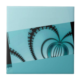 Carreau Jardin fractal azur