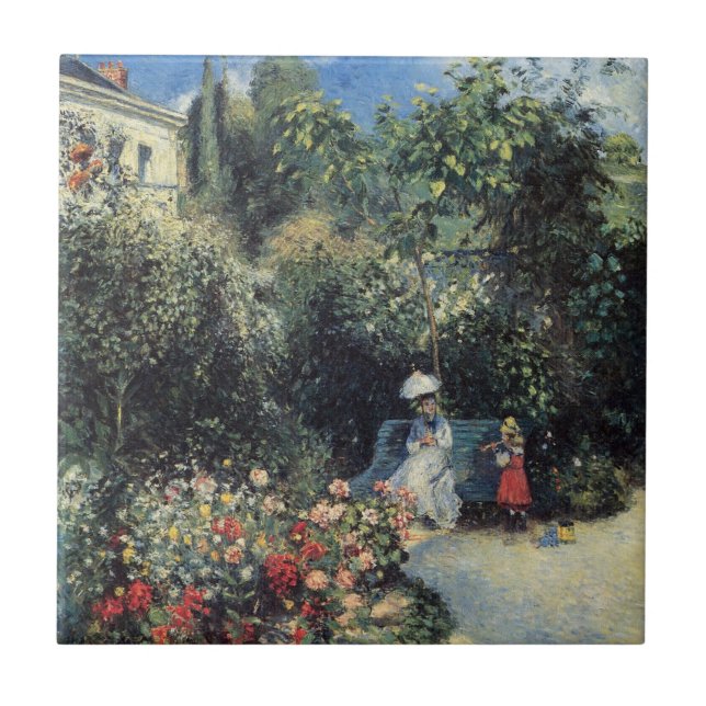 Carreau Jardin Pontoise Camille Pissarro (Devant)