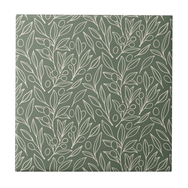 Carreau Jardin Sage (Devant)
