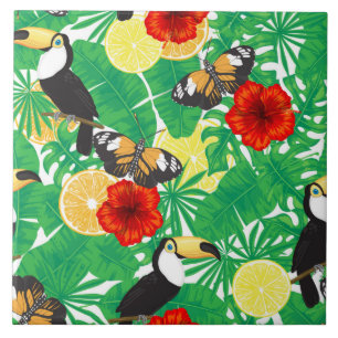 Carreau Jardin tropical