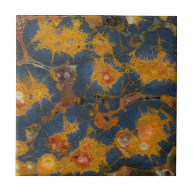 Carreau Jasper Coquelicot (Devant)
