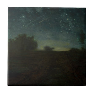 Carreau Jean-François Millet - Nuit étoilée