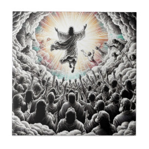 Carreau Jésus Christ Le Rapace Art Religieux Chrétien