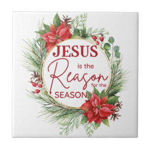 Carreau Jésus est la raison de la saison Noël