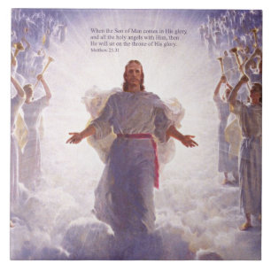 Carreau Jésus et ses tuiles des anges 1