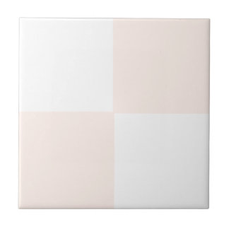 Carreau Jeu de tuiles florales saumons pétales - Motif 8