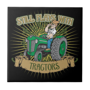 Carreau Jeux toujours avec les tracteurs verts