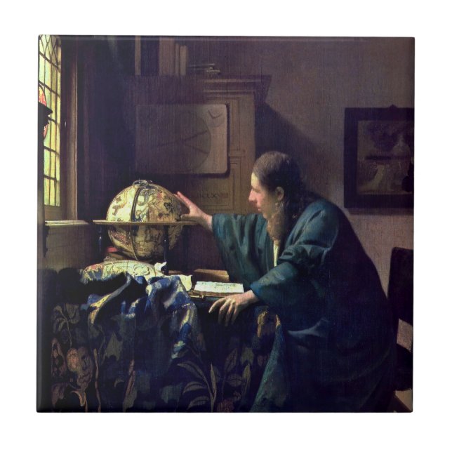 Carreau Johannes Vermeer - L'astronome (Devant)