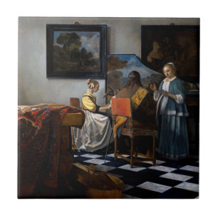 Carreau Johannes Vermeer - Le Concert