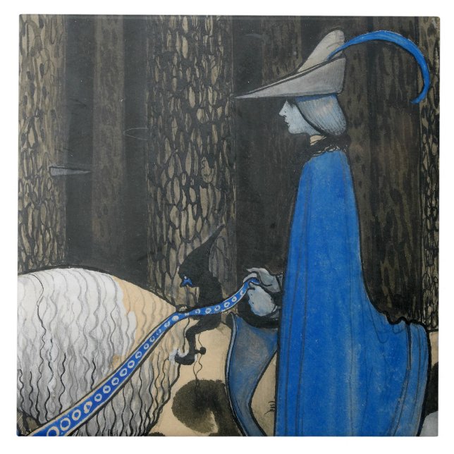 Carreau John Bauer - De temps en temps (Devant)