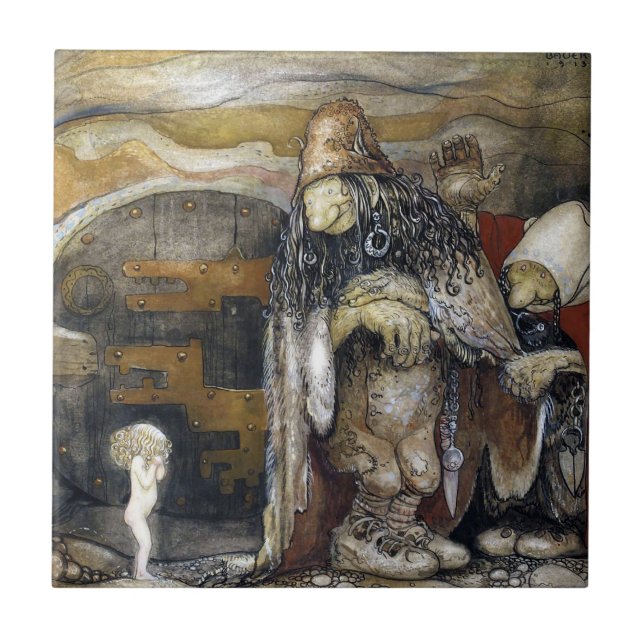 Carreau John Bauer Troll (Devant)