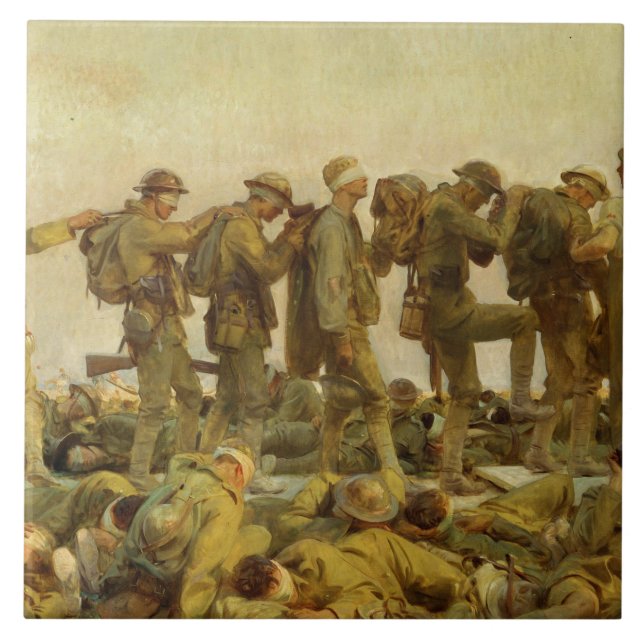Carreau John Singer Sargent - gazé (Devant)