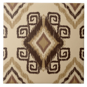 Carreau Joli motif de style africain
