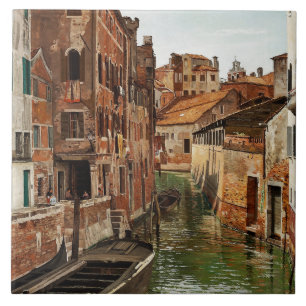 Carreau Josef Theodor Hansen Ponte Della Tana Venice