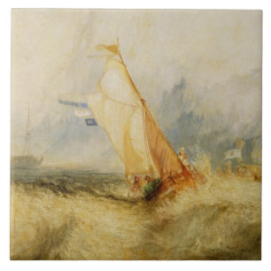Carreau Joseph Mallord William Turner   Van Tromp Going ab