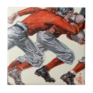 Carreau Joueurs de football