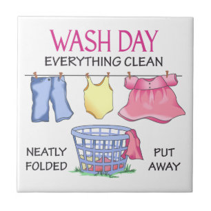 Carreau Jour de lavage