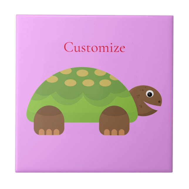 Carreau Joyeuse tortue souriante Thunder_Cove (Devant)