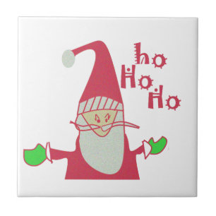 Carreau Joyeuses fêtes Ho Ho Joyeux Noël