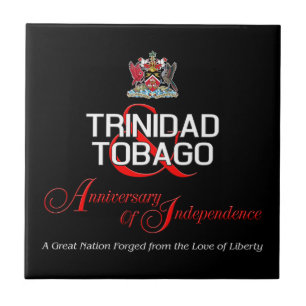 Carreau Joyeux anniversaire de l'indépendance T&T