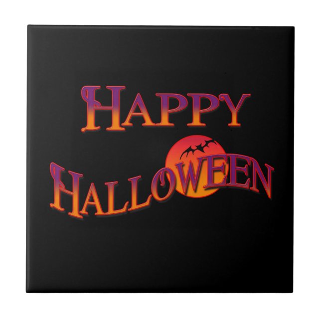 Carreau Joyeux Halloween (Devant)