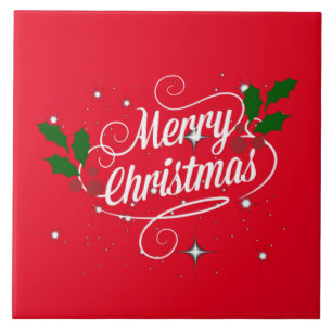 Carreau Joyeux Noël Ornat Script
