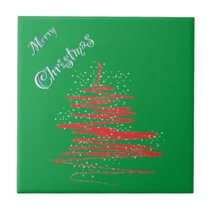Carreau Joyeux sapin de Noël