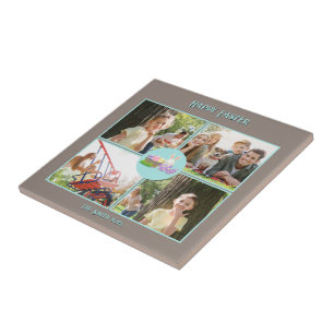 Carreau Joyeux voeux de Pâques Céramique