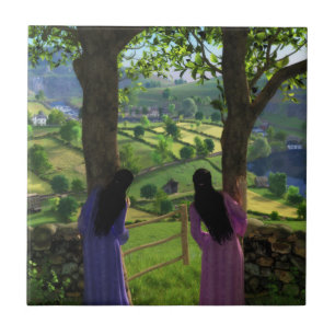 Carreau Jumeau des Jumeaux Carrelage décoratif / Trivet