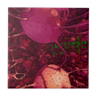 Carreau Jungle de fractale