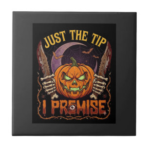 Carreau Juste l'extrémité prémisse Halloween Citrouille Co