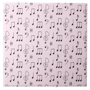 Carreau Juste Noté rose