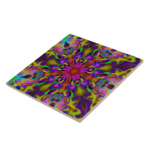 Carreau Kaleidoscope Apophyse Fractage Art - II