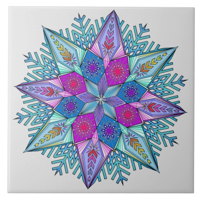 Carreau Kaleidoscope™ cristallin (Devant)