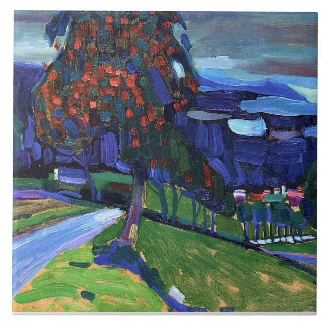 Carreau Kandinsky - Automne à Murnau (Devant)