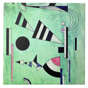 Carreau Kandinsky - Immergé en vert