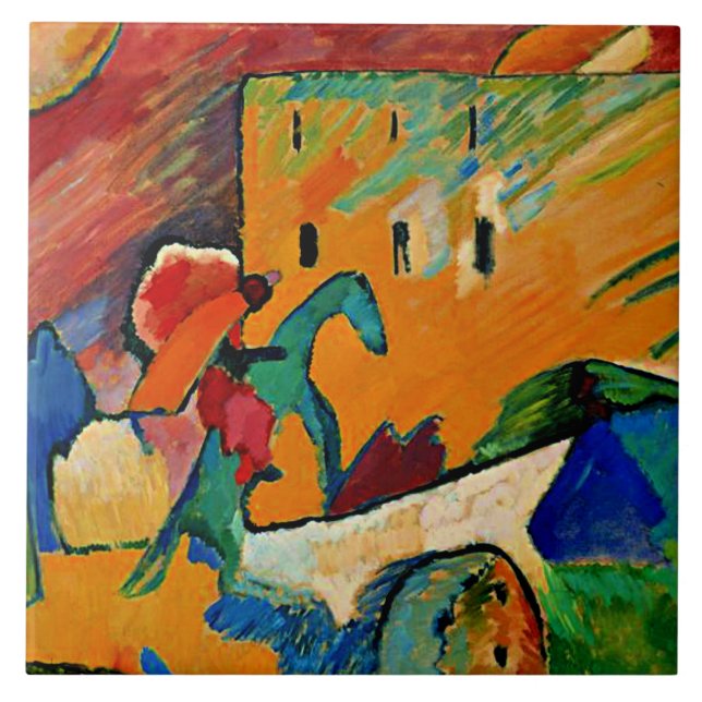 Carreau Kandinsky - Improvisation 3, (Devant)