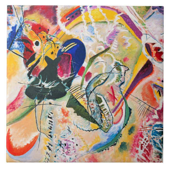 Carreau Kandinsky - Improvisation 35, (Devant)
