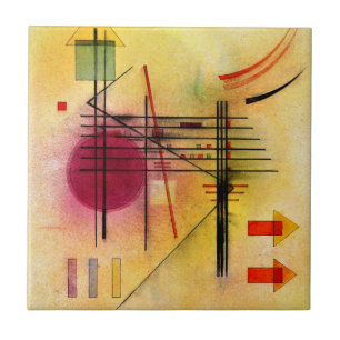 Carreau Kandinsky - Peinture abstraite vibrante et populai