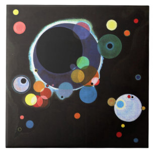 Carreau Kandinsky - Plusieurs Cercles