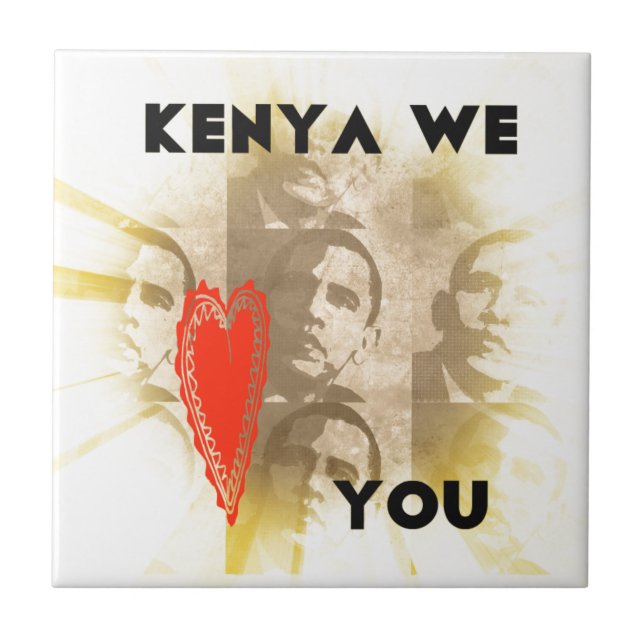 Carreau Kenya We Lovely You Perspective Art Design (Devant)