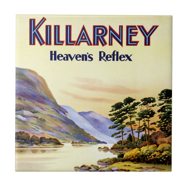 Carreau Killarney ~ Le réflexe du ciel (Devant)