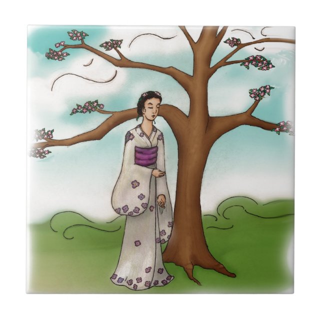 Carreau Kimono Girl (Devant)