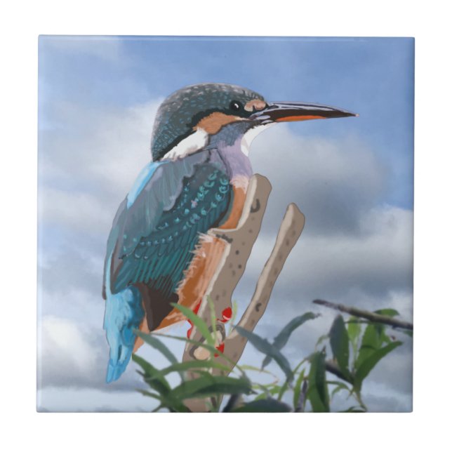 Carreau Kingfisher et Willow (Devant)