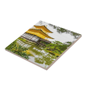 Carreau Kinkaku-ji, le pavillon d'or, Kyoto