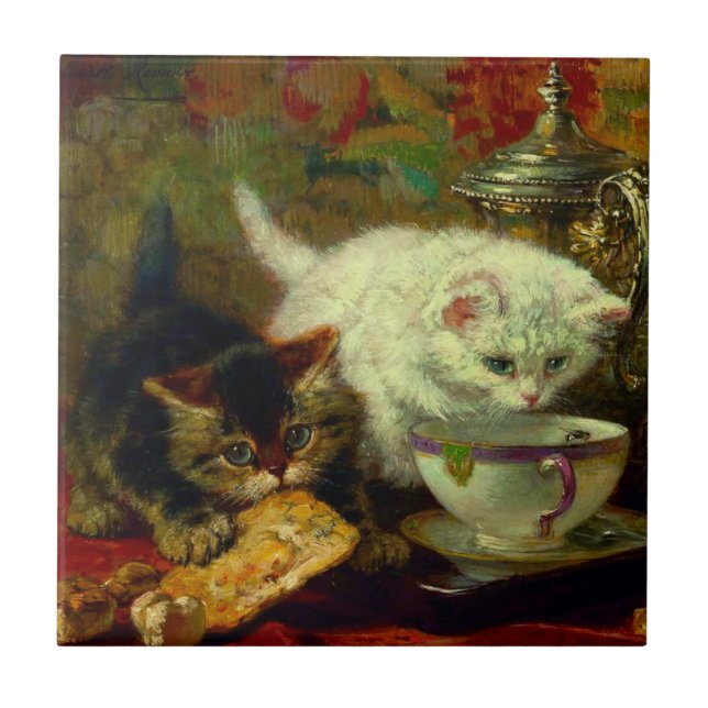 Carreau Kittens Tea Party (Devant)