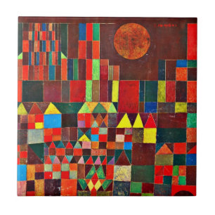Carreau Klee - Château et Soleil