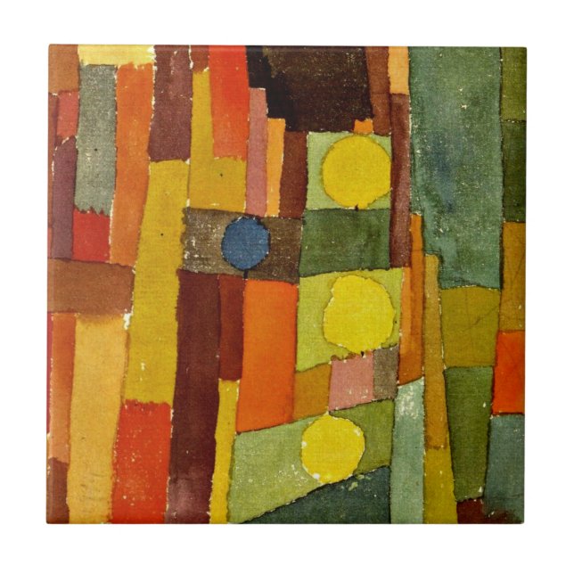 Carreau Klee - Dans le style de Kairouan (Devant)