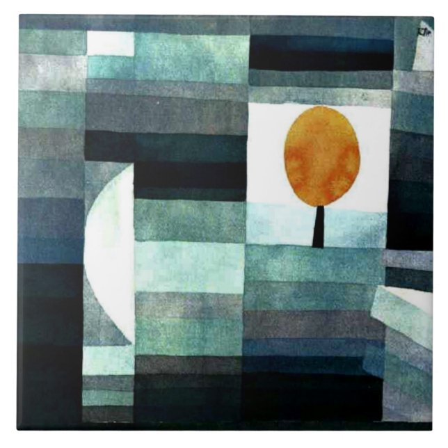 Carreau Klee - Le messager de l'automne (Devant)